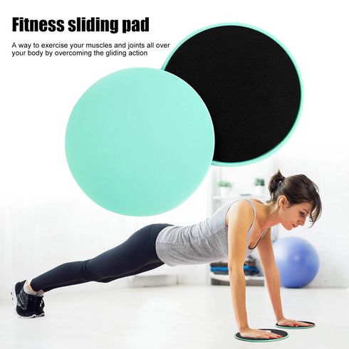 2-pack Exercise Core Sliders Dual-Sided Gliding Discs for Full Body Workout Fitness Home Exercise Equipment