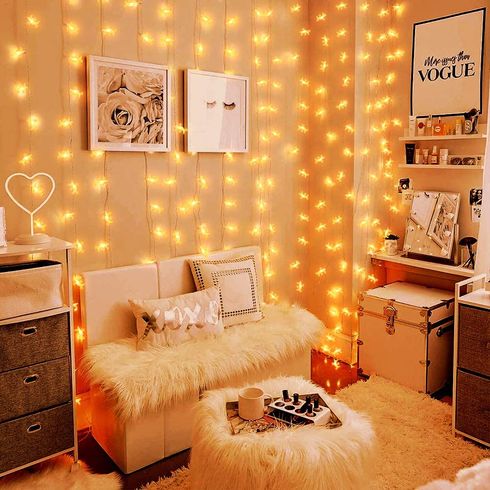 10 LED Star Moon String Lights Eid Mubarak Decorative Lights for Indoor Outdoor Decoration Ornaments Yellow big image 7