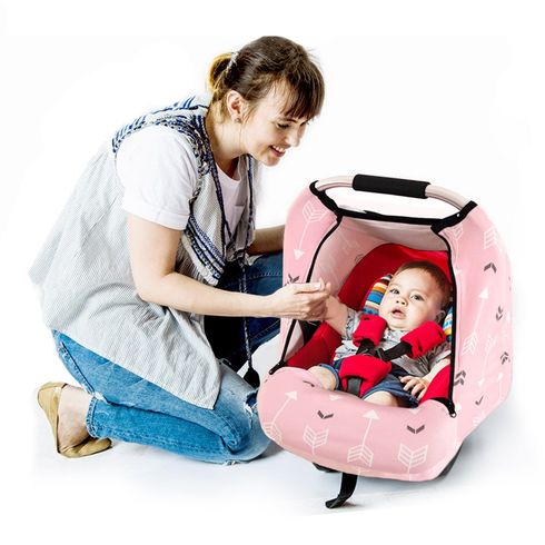 Infant Car Seat Warmer Stroller Cover Children Seat Cover Nursing Pad
