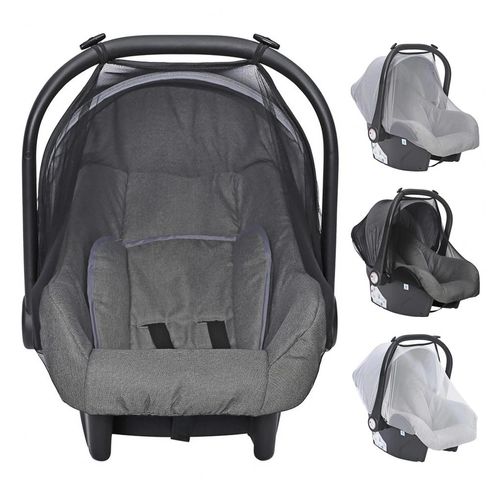 Baby Safety Seat Anti-mosquito Cover Anti-particle Dust Breathable Mesh Cover