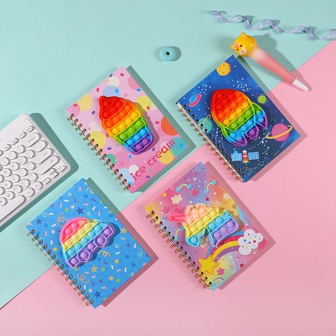 Cute Kawaii Cartoon Adhesive Backed Decompress Notepad Office Supplies School Stationery