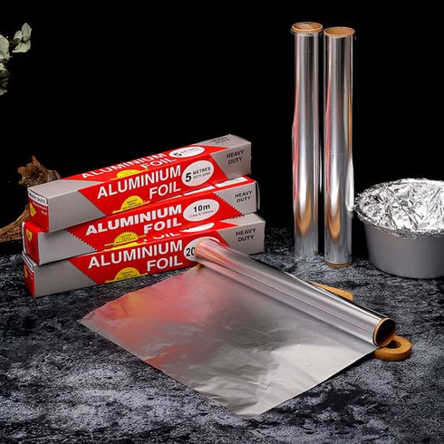 5M/10M Tinfoil Oilpaper Aluminum Foil Baking Barbecue Oven Grill Paper Wrapper Cooking BBQ Tools