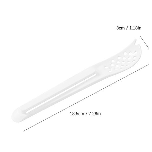Multifunction Can Opener with Portable Spoon Household Kitchen Bar Tools Accessories Jar Opener White big image 2