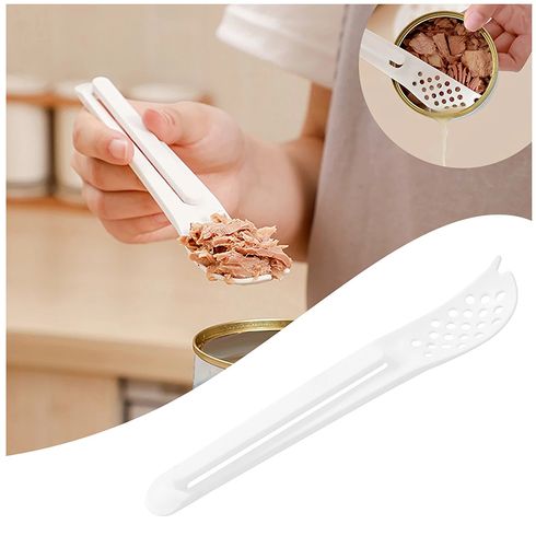 Multifunction Can Opener with Portable Spoon Household Kitchen Bar Tools Accessories Jar Opener White big image 4