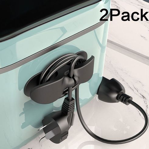 2-pack Cord Organizer Can be Used for Wire Organizers that Stick to Kitchen Utensils