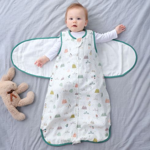 Baby Swaddle Sleep Sacks Bamboo Cotton Newborn Infant Wearable Swaddling Wrap Blanket Sleeping Bag