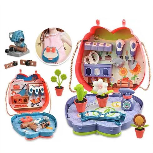 Kids Mini Tool Kit Planting Set Montessori Educational Toys Interactive Game Toys