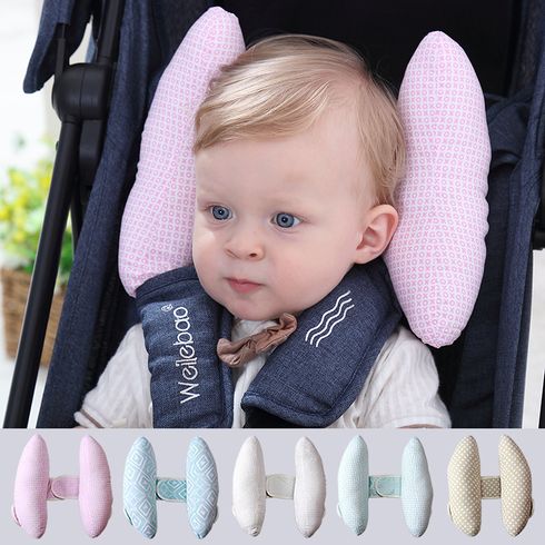 Adjustable Baby Head Neck Support Safety Pillow Cushion for Car Seat Stroller