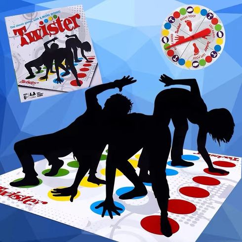 Twister Game More Colored Spots Family Party Game for Kids and Adults