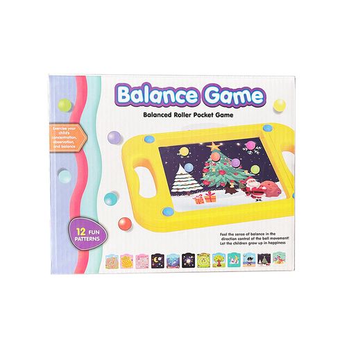 2 In 1 Kids Maze Rolling Ball Toys Handheld Balance Ball Board Pocket Games Color-A big image 4