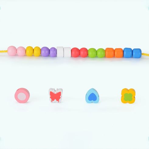 Toddler/Kid's Early Education Beads Educational Toy Color-A big image 4