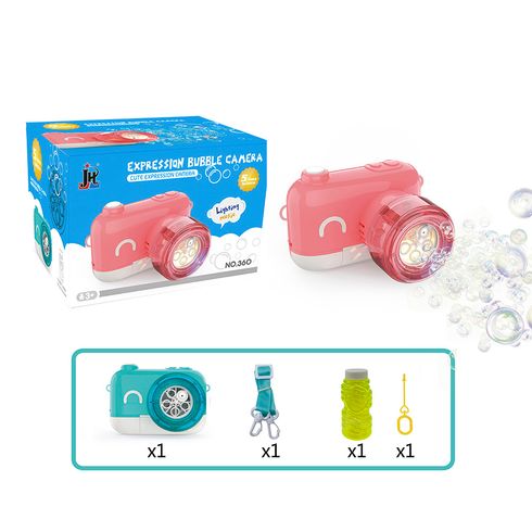 Toddler Electric Music Light Camera Bubble Gun Color-A big image 6