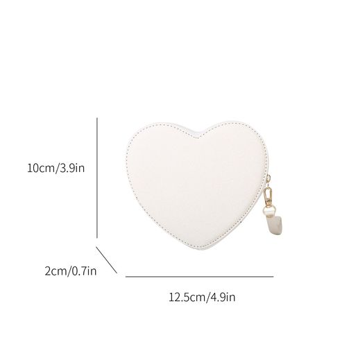 Colorful Heart Shape Chain Bag for Mom and Me White big image 1
