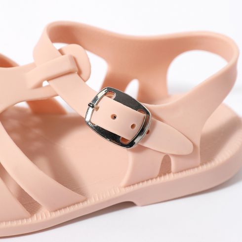 Toddler / Kid Buckle Gladiator Sandals Pink big image 4