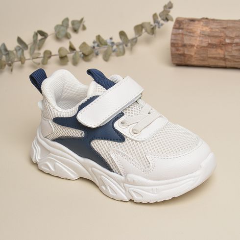 Toddler / Kid Two Tone Mesh Panel Sneakers