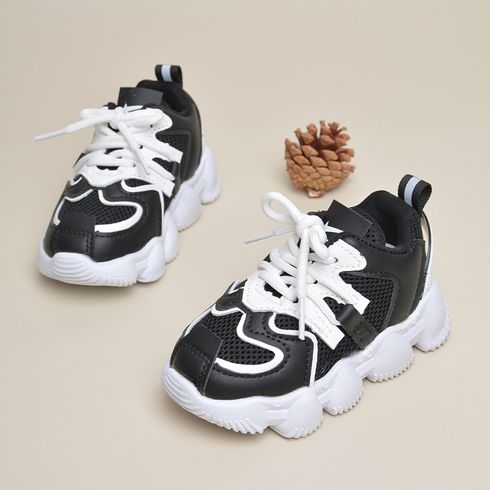 Toddler Breathable Mesh Panel Chunky Sneakers