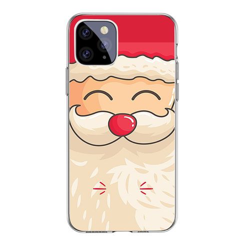 Christmas Santa Claus iPhone Case Soft TPU Protective Case for iPhone 8/8 Plus/11/11 Pro/11 Pro Max/12/12 Pro/12 Pro Max/12 Mini/X/XS/XS Max/XR/13/13 Pro/13 Pro Max/13 Mini