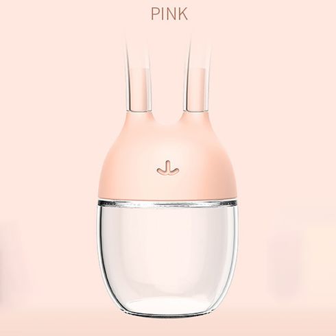 Baby Nasal Aspirator Convenient Safe Newborn Nasal Suction Device Nose Cleaner PC Cup Kids Healthy Care Products Pink big image 1