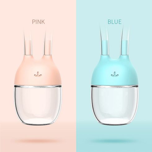 Baby Nasal Aspirator Convenient Safe Newborn Nasal Suction Device Nose Cleaner PC Cup Kids Healthy Care Products Pink big image 2