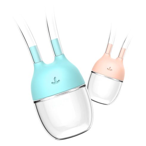 Baby Nasal Aspirator Convenient Safe Newborn Nasal Suction Device Nose Cleaner PC Cup Kids Healthy Care Products Pink big image 6