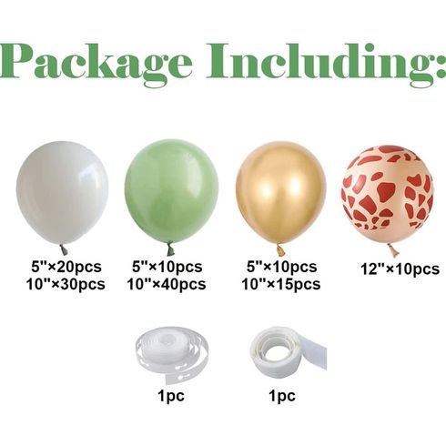 137Pcs Multicolor Latex Balloons Party Decoration Supplies for Birthday Wedding Graduation Party Decor Multi-color big image 2