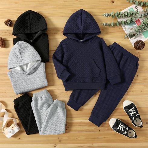 2 Stück Kleinkinder Unisex Basics Sweatshirt-Sets
