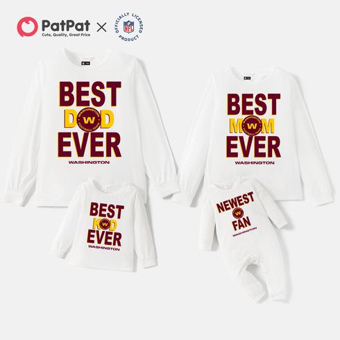 NFL Family Matching WASHIONGTON FOOTBALL TEAM Long-sleeve Tees