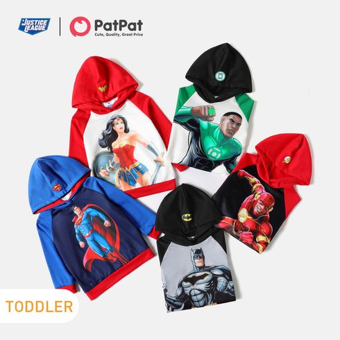 Justice League Toddler Boy/Girl Super Heroes Hooded Pullover Sweatshirt