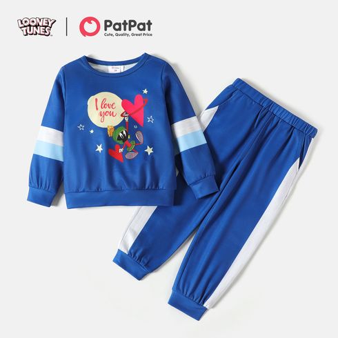 Looney Tunes 2-piece Toddler Girl Stars and Heart Print Sweatshirt and Sweatpants Set