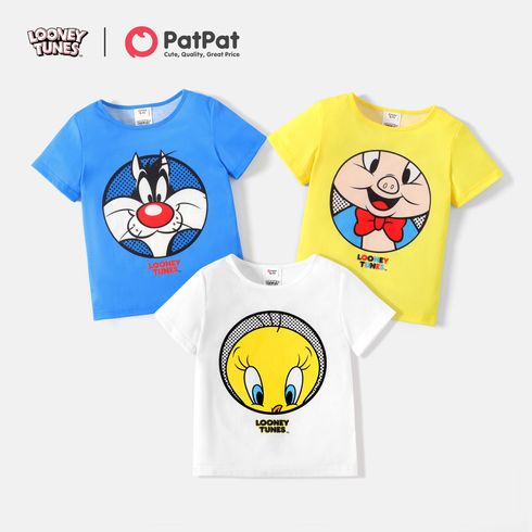 Looney Tunes Kid Boy Round-collar Short-sleeve Tee
