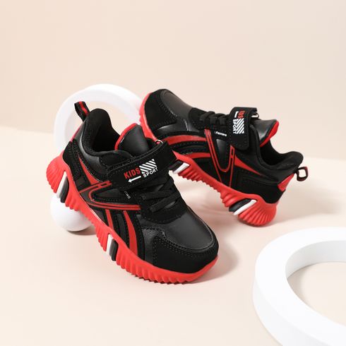 Toddler / Kid Two Tone Velcro Strap Breathable Sneakers