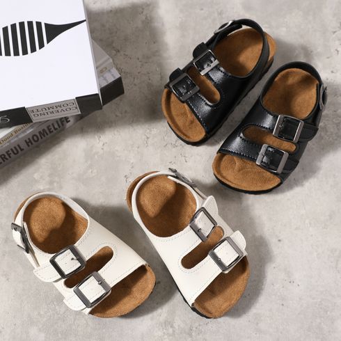 Family Matching Buckle Decor Footbed Sandal