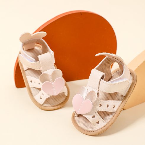 Baby / Toddler Heart Decor Open Toe Sandals Prewalker Shoes