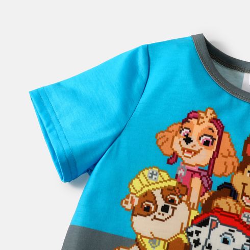 La Squadra dei Cuccioli Bambino piccolo Unisex Infantile Cane Manica corta Maglietta Blu big image 3