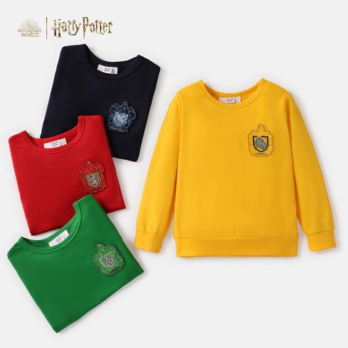 Harry Potter Kid Boy/Kid Girl Embroidered Patch Pullover Sweatshirt