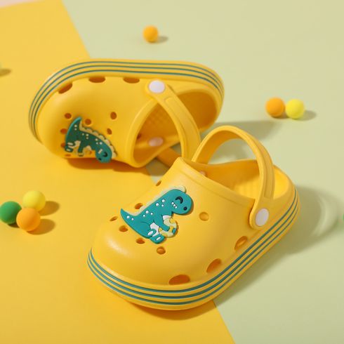 Toddler / Kid Cute Dinosaur Graphic Vented Clogs