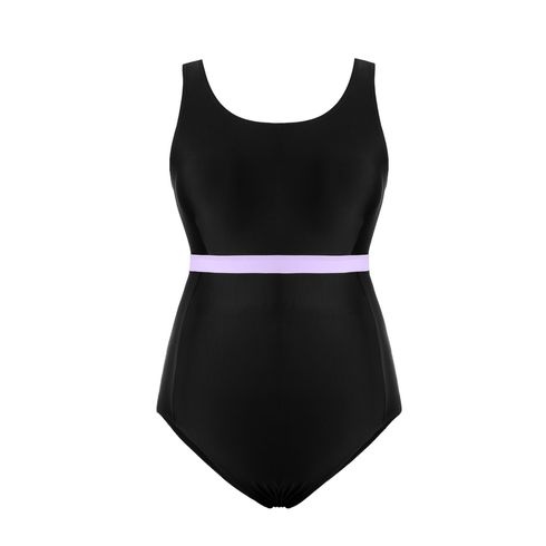 Maternity Color Block One Piece Swimsuit