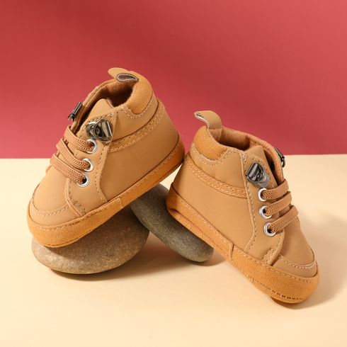 Baby / Toddler High Top Plain Prewalker Shoes