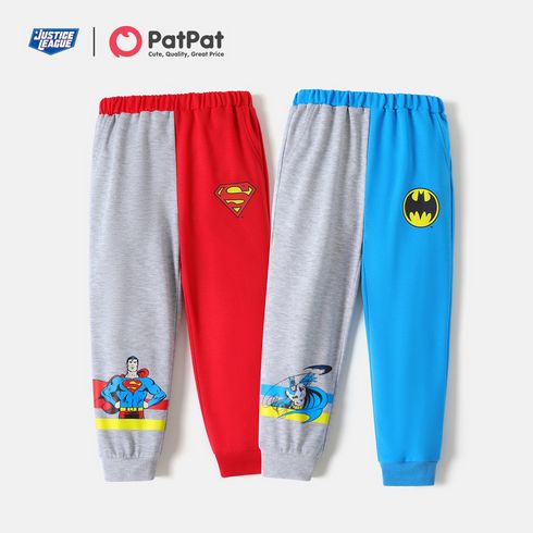 Justice League Toddler Boy Super Heroes Logo Colorblock Sweatpants