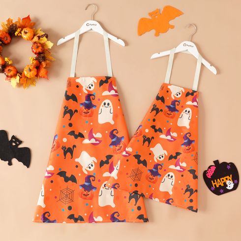 Halloween Print Apron for Mom and Me