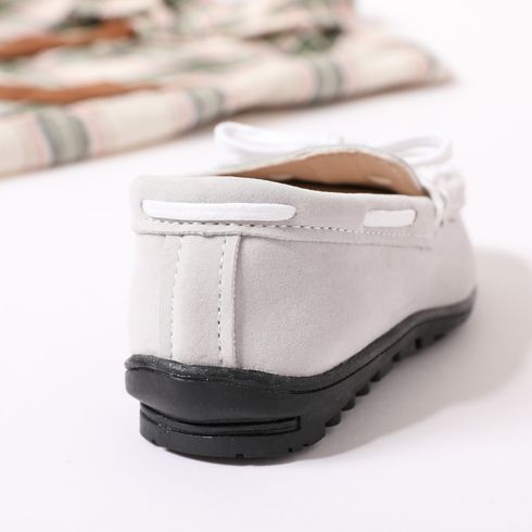 Toddler Stitch Detail White Penny Loafers White big image 4