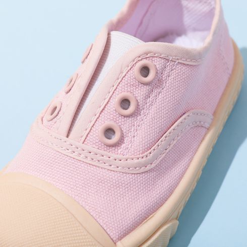 Toddler / Kid Breathable Canvas Shoes Pink big image 4