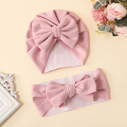 Bow Baby Turban Hat or Mom Headband (Not a set)