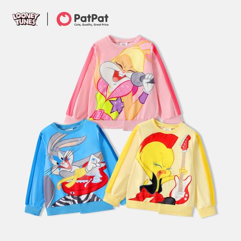 Looney Tunes Kid Boy/Kid Girl Character Print Hoodie Sweatshirt