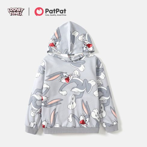 Looney Tunes Kid Boy/Girl Bunny Allover Print Hoodie Sweatshirt
