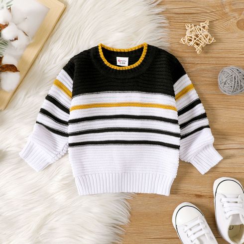 1 pezzo Neonato Ragazzo casual Manica lunga Maglione
