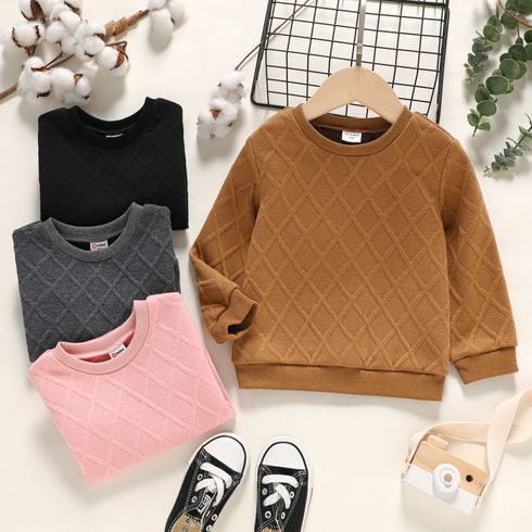 1 pièce Enfant en bas âge Fille Basique Sweat-shirt