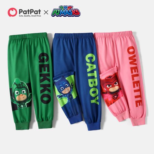 Pyjama-Masken Kleinkind Jungen/Mädchen Buchstaben drucken elastische Hosen