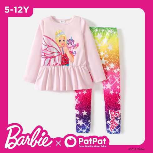Barbie 2 unidades Criança Conjuntos Menina Personagens Extremidades franzidas