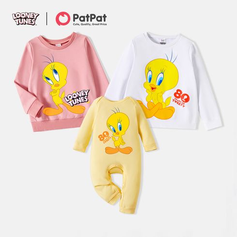 Looney Tunes Sibling Matching Long-sleeve Graphic Tops/Jumpsuit